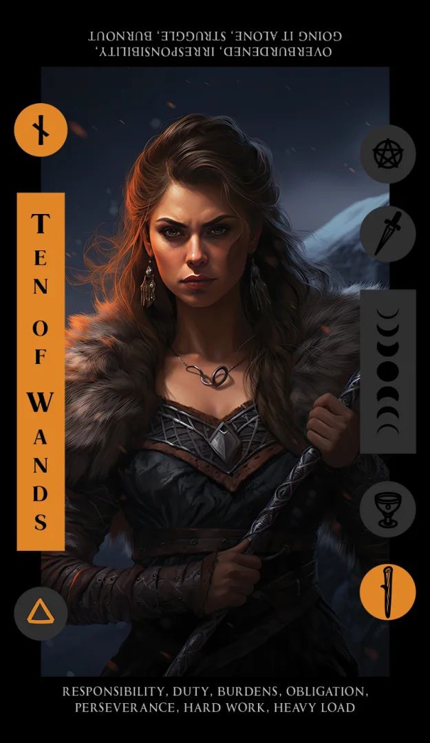 Tarot card 1 created using GPT and MidJourney