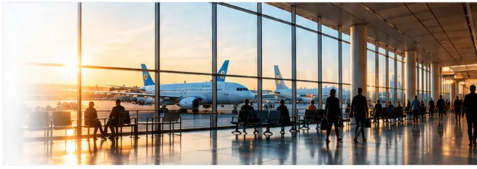 Placeholder representing airport technology